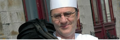 Le chef Michel Bruneau devra réaliser en compagnie de 4 autres chefs le déjeuner pour les convives invités au D-Day le 6 juin 2014